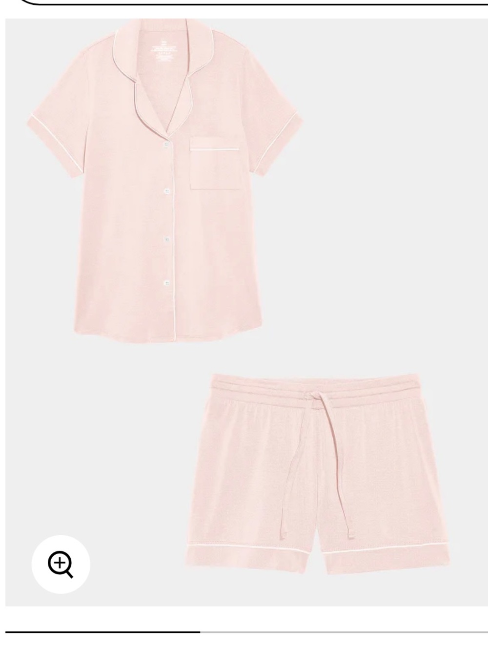Knix Pink Polka Dot Modal PJ set - Picture 3 of 6